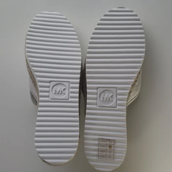 MICHAEL KORS WOMEN EMILIA SLIDE LEATHER white - Picture 6 of 9